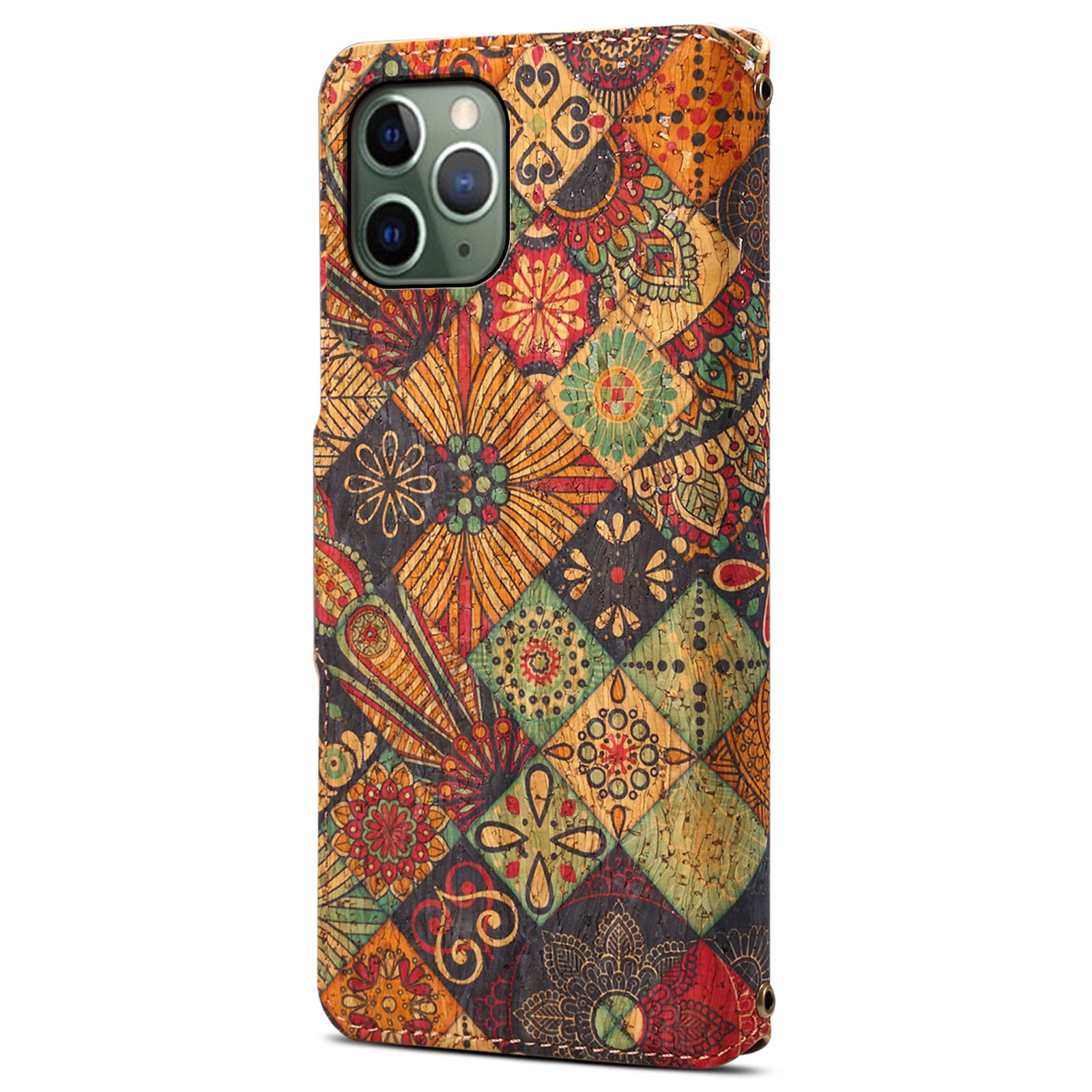 For iPhone 11 Pro Leather Case Floral Printing Stand Wallet Phone Cover For iPhone 11 Pro Leather Case Floral Printing Stand Wallet Phone Cover